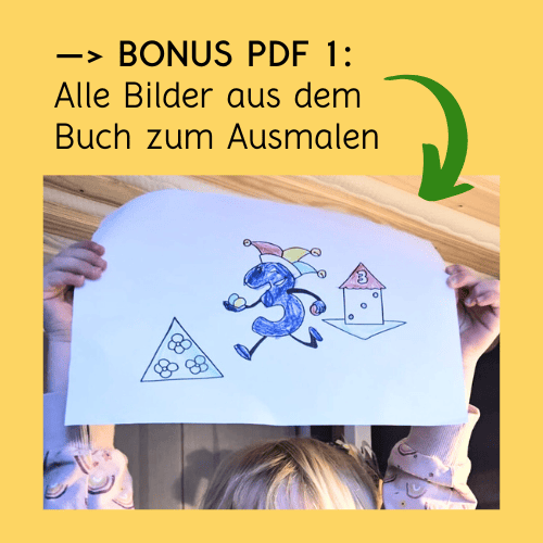 Ausmalbilder und Bastelspaß als PDF aus dem Bilderbuch in Reimen Mein Garten ist ein Viereck von Barbara Schindelhauer und Mark Hansen